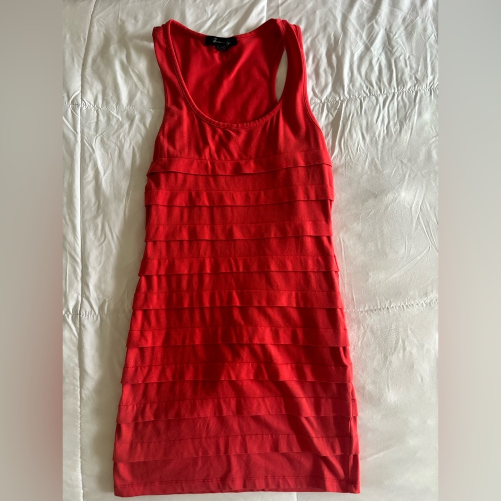 Forever 21 Red Sleeveless Dress